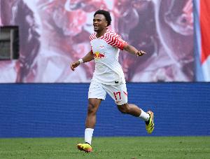 德天空：尤文与莱比锡就奥蓬达对话，莱比锡对球员估值超4000万欧