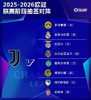 尤文公布欧冠大名单：弗拉霍维奇、热格罗瓦、戴维、奥彭达均在列