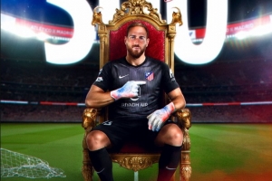 已是传奇！马竞晒海报纪念奥布拉克床单军团生涯500场里程碑