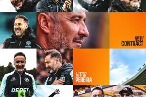 4轮4负仍获续约！官方：狼队与主帅佩雷拉续约3年