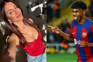 相差13岁🍉女网红：亚马尔11岁就给我发消息，但他否认是我粉丝