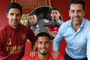 坚决不放人！队报：皇马多次想尝试签萨利巴；球员想随枪手夺英超