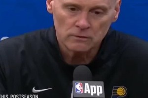 果然！卡莱尔此前：不能想回到主场会更容易 季后赛每场都很艰难