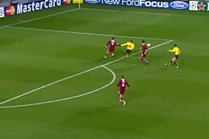 太风骚了😍！当年亨利神级停球+外脚背破门什么水平？