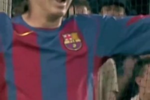 经典回顾：球王梅西职业生涯第一球！