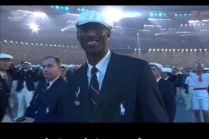 怀念老大！北京奥运会开幕式 镜头为科比足足停留了10秒~