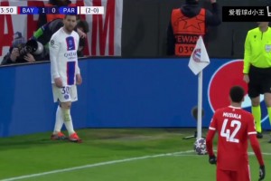 第一视角：拜仁时期帕瓦尔对梅西使用剪刀脚，这个动作确实很不好
